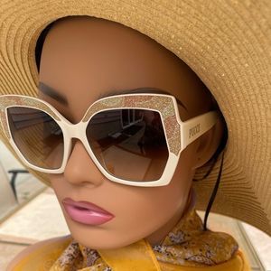 Emilio Pucci Glitter Sunglasses
